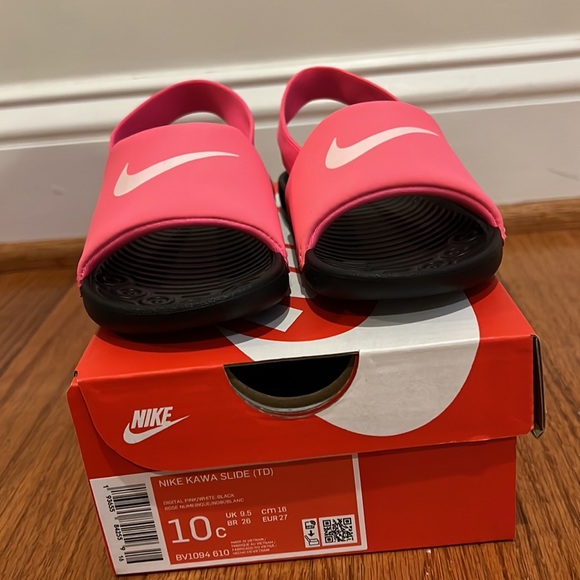 Nike Toddler Kawa Slides - Picture 2 of 7